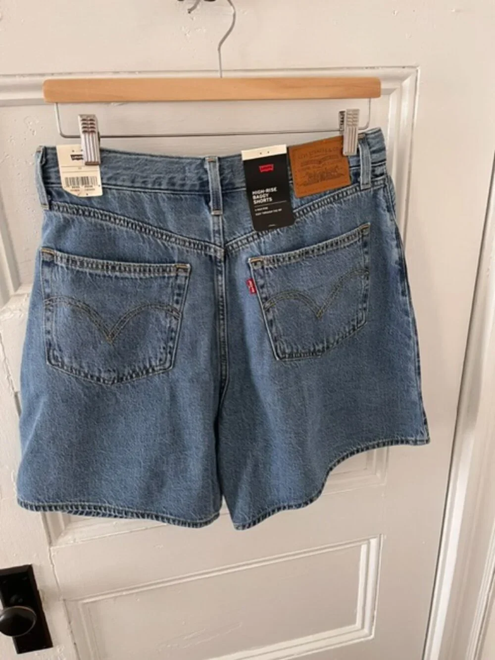 Levi's High Rise Baggy Lightweight Women's Denim Shorts - Size 30